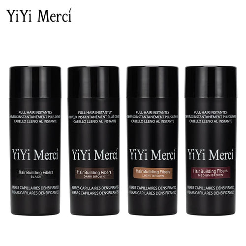 New 2025 Hair Fibers Keratin Thickening Spray Hair Building Fibers 27.5G Instant Hair Building Powders Concealer